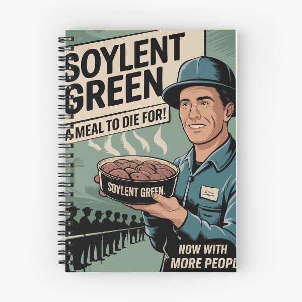 Item preview, Soylent Green -  A Meal to Die for! designed and sold by skiprender.