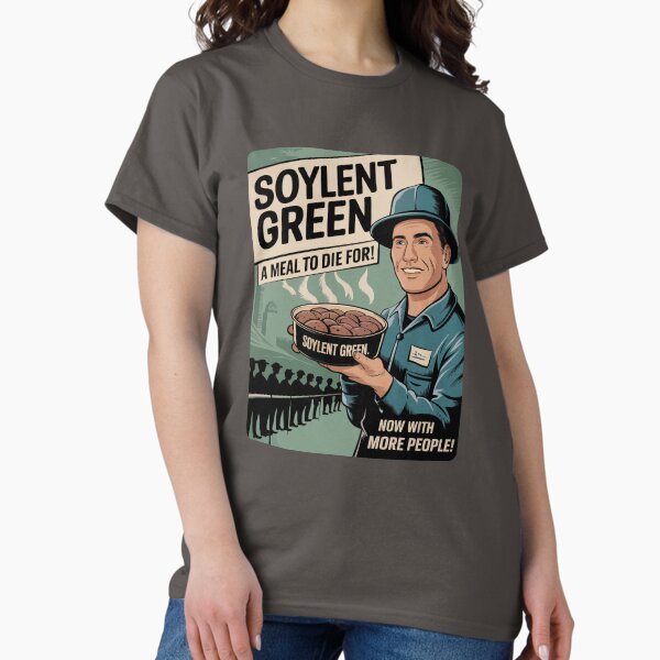 Artikel-Vorschau von Soylent Green – Eine Mahlzeit zum Sterben!, designt und verkauft von skiprender.