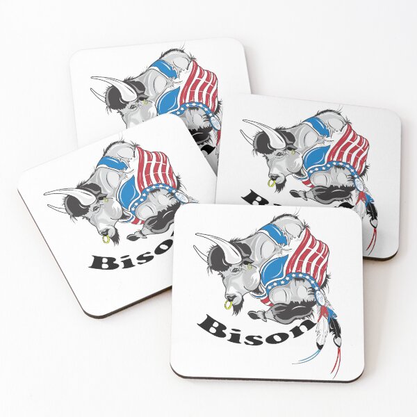 Item preview, bison designed and sold by Frank Bondin.