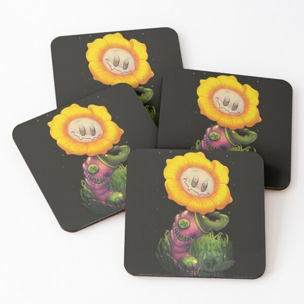 Item preview, Booty the Bootleg and Flowey the Flower designed and sold by Starckles.