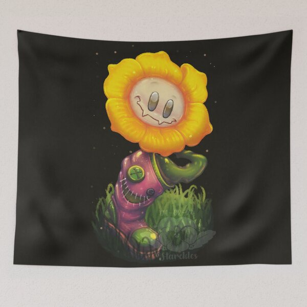 Item preview, Booty the Bootleg and Flowey the Flower designed and sold by Starckles.