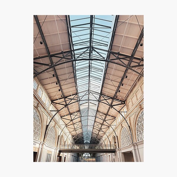 Vista previa del artículo con la obra «Edificio del Ferry de San Francisco - Interior», diseñado y vendido por vidoeskatel.