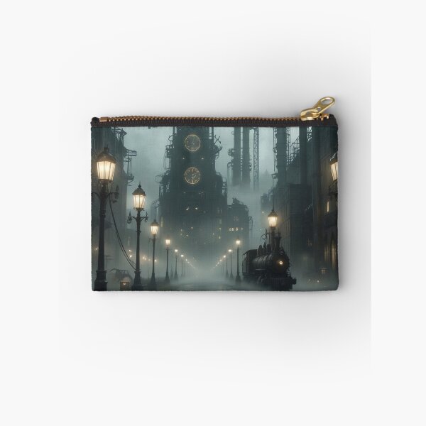 Item preview, Dark industrial cityscape designed and sold by VidyoeDesigns67.