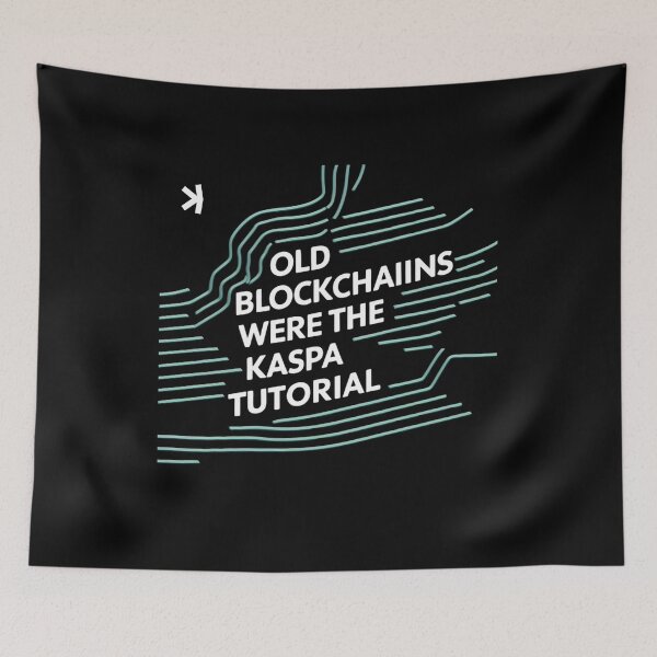 Item preview, Kaspa Signal Broadcasting the Future of Crypto designed and sold by RadDeck.