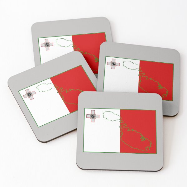 Item preview, Malta Map with Flag of Malta designed and sold by Havocgirl.