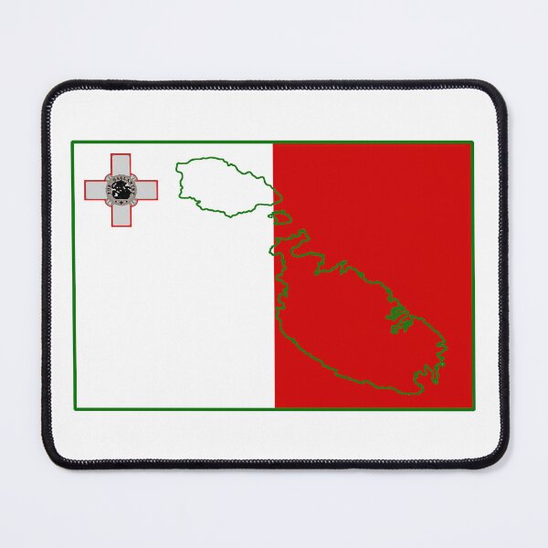 Item preview, Malta Map with Flag of Malta designed and sold by Havocgirl.