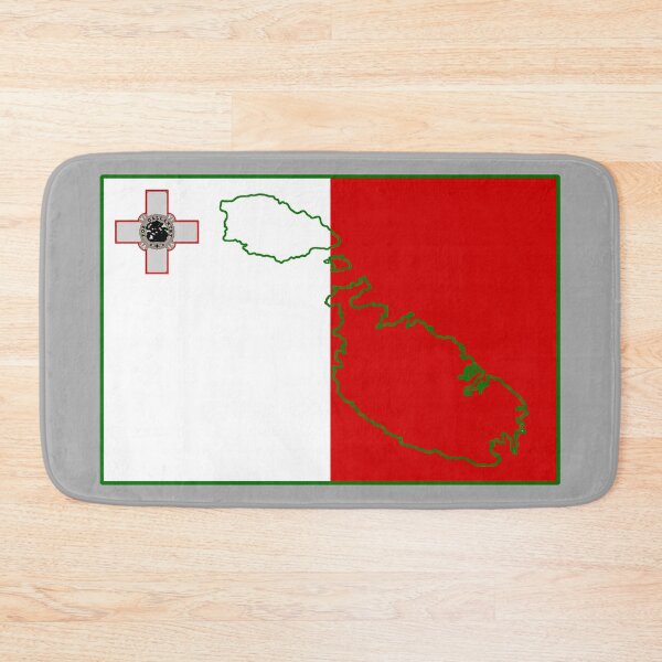Item preview, Malta Map with Flag of Malta designed and sold by Havocgirl.