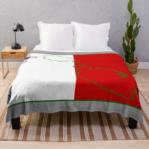 Item preview, Malta Map with Flag of Malta designed and sold by Havocgirl.