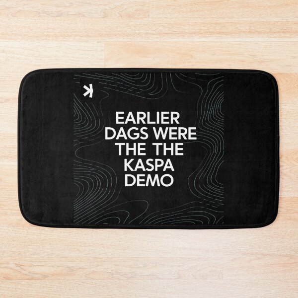Item preview, Kaspa Orbital The Gravity of Decentralization designed and sold by RadDeck.