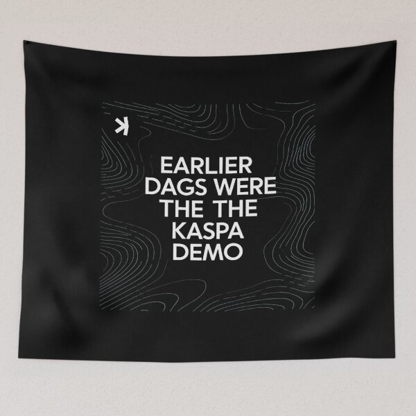 Item preview, Kaspa Orbital The Gravity of Decentralization designed and sold by RadDeck.