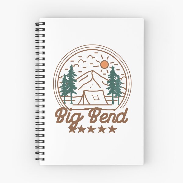 Item preview, Big Bend National State Park Classic Doodle T-shirt Sticker designed and sold by ThinkNature!.