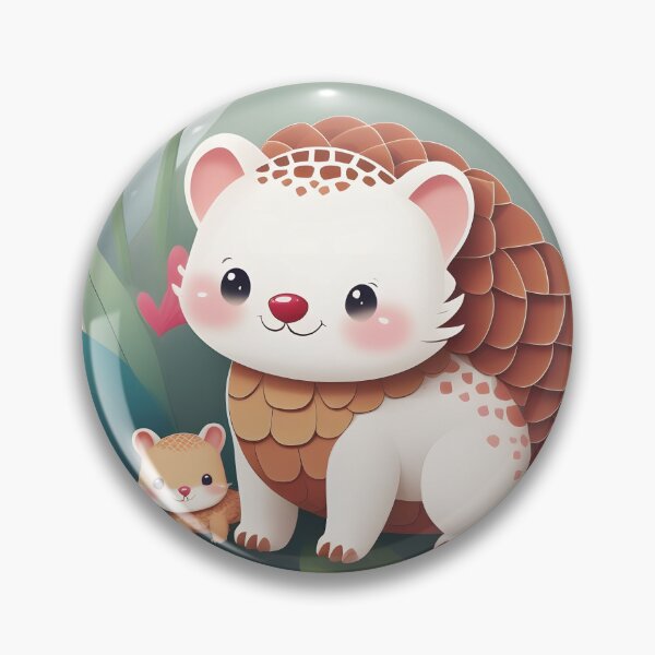 Item preview, cute pangolin  designed and sold by aliraweb.