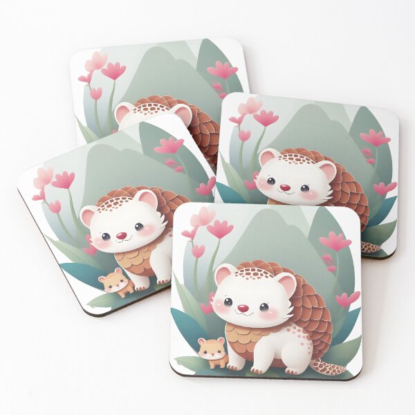 Item preview, cute pangolin  designed and sold by aliraweb.