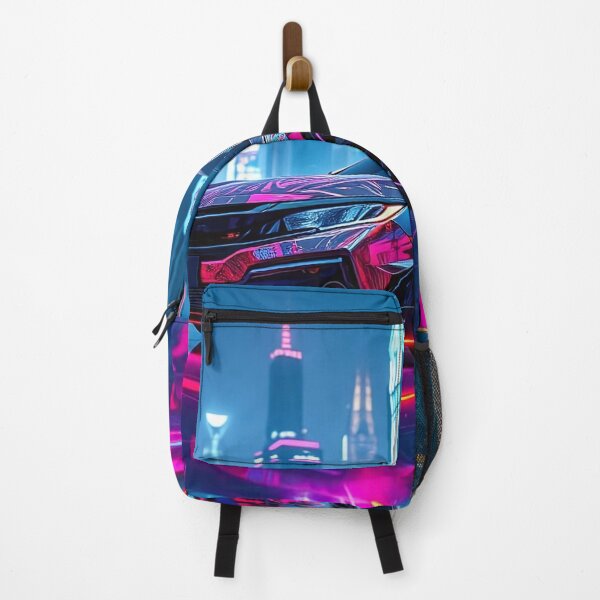 Item preview, Tuned Honda Civic in front of a Skyline designed and sold by Salimgor Hangaround Music.