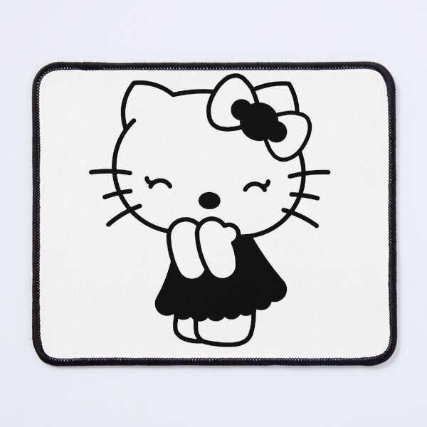 Item preview, happy hello kitty designed and sold by Kama black&white.