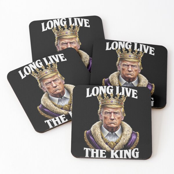 Item preview, Vintage Trump Long Live the King American Patriotic Retro designed and sold by studiopekepeke.