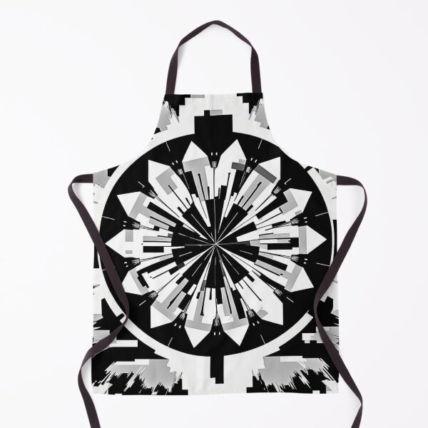 Item preview, Black White Mandala Camo Abstract Geometric Pattern designed and sold by CamouflageLab.
