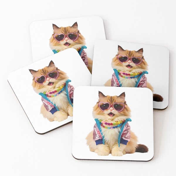 Item preview, Ragdoll Cat Swiftie – Adorable Feline Fan Ready to Shake It Off designed and sold by Fredster1966.