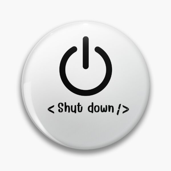 Item preview, Code Speaks Louder​ shut down computer​ designed and sold by PDshop1.