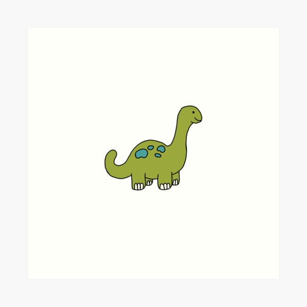 Aperçu de l'œuvre Dinosaure vert créée et vendue par Charlie-15.