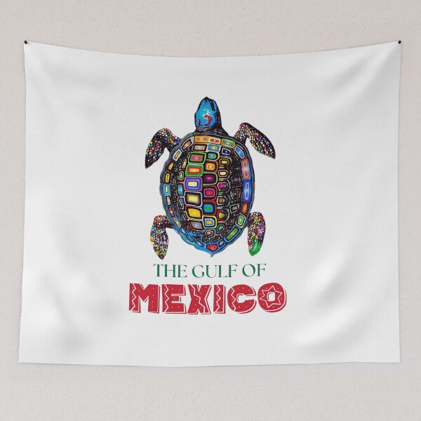 Item preview, Graphic Sea Turtle Gulf Of Mexico Never Forget Trump Flat Bill designed and sold by wesdesignshop.