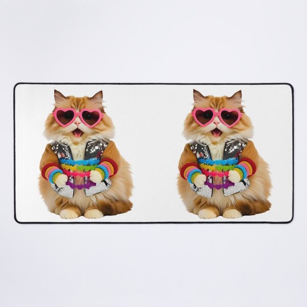 Item preview, Ragdoll Cat Crazed Swiftie – Adorable Feline Fan Ready to Shake It Off designed and sold by Fredster1966.