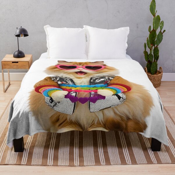 Item preview, Ragdoll Cat Crazed Swiftie – Adorable Feline Fan Ready to Shake It Off designed and sold by Fredster1966.