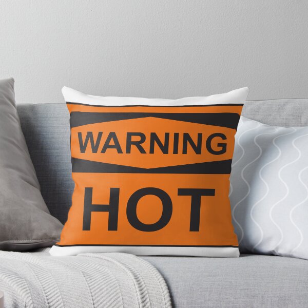 Item preview, Warning Hot Sign  designed and sold by ShivohamMahakal.
