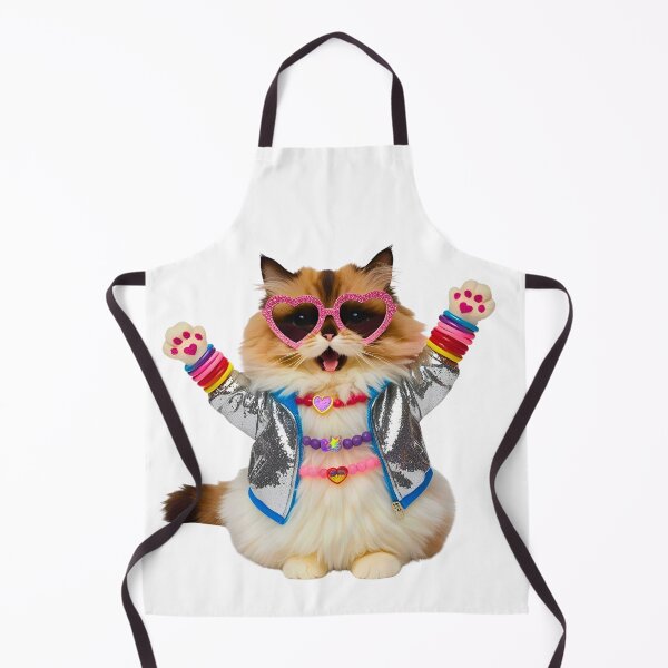 Item preview, Ragdoll Cat Super Crazed Swiftie – Adorable Feline Fan Ready to Shake It Off designed and sold by Fredster1966.