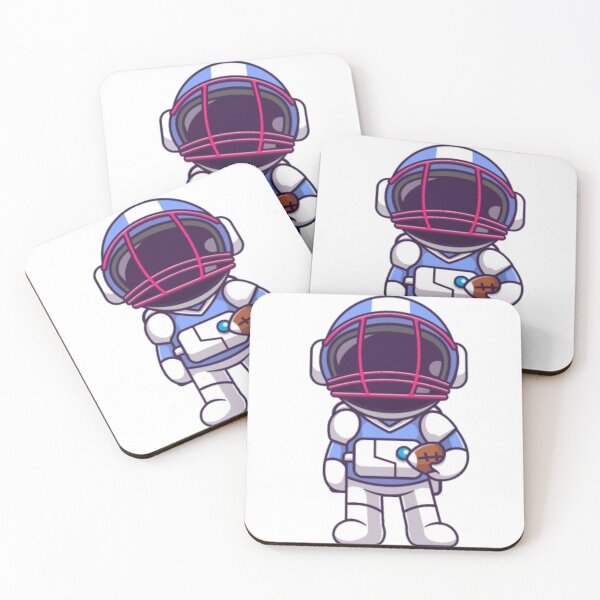Item preview, ASTRONAUT AND FOOTBALL FAN designed and sold by Inrru2018.