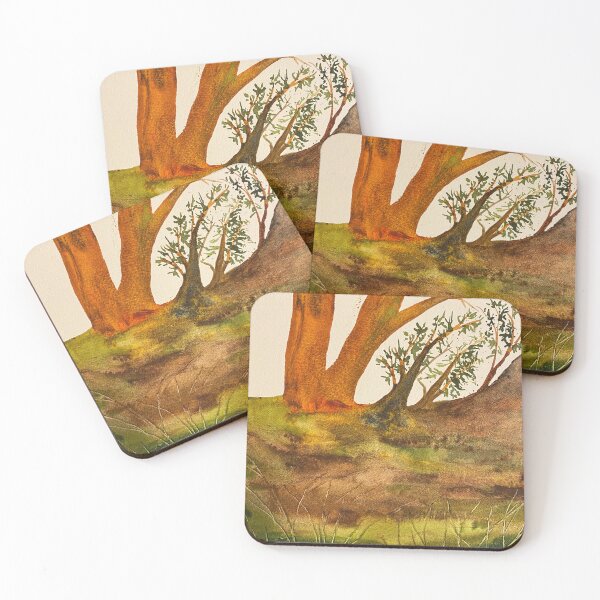 Item preview, Browns and Greens designed and sold by Lisa Neuman Watercolors.