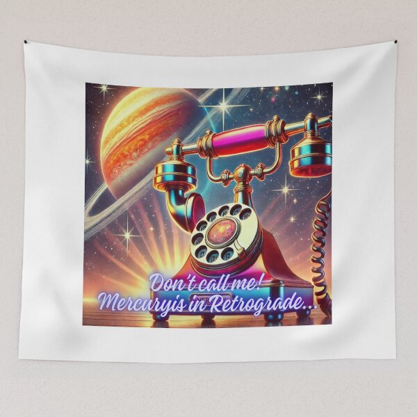 Item preview, Mercury Retrograde - Cosmic Reversal in Motion designed and sold by Te-Ane.