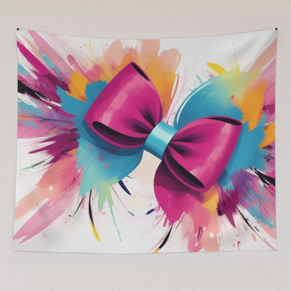 Item preview, Spray painted bow designed and sold by Roxburylane.