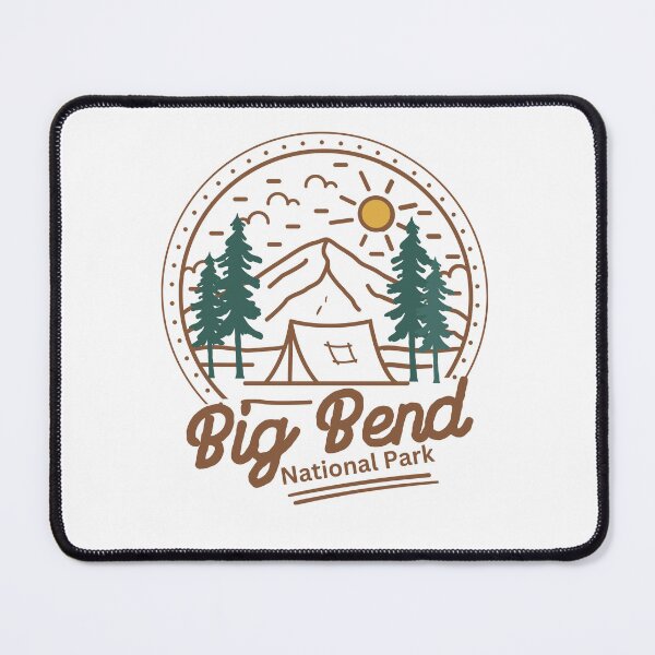 Item preview, Big Bend National State Park Classic Doodle T-shirt Sticker designed and sold by ThinkNature!.