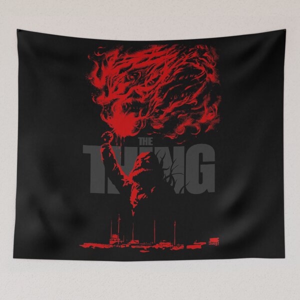 Item preview, the thing 1980s 80s horror movies john carpenter kurt russell  designed and sold by JonathanGrimm.