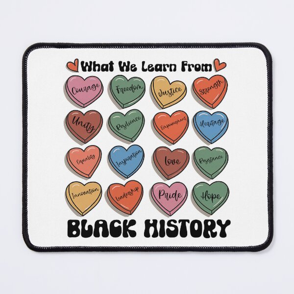 Item preview, The History of Black People Hearts of Values designed and sold by Astralia.