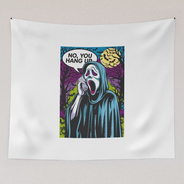 Item preview, you hang up, Ghost, face, spooky, funnyfits70, Humor, Funny, retro, vintage, funny quotes, animal humor, designed and sold by FunnyFits70.