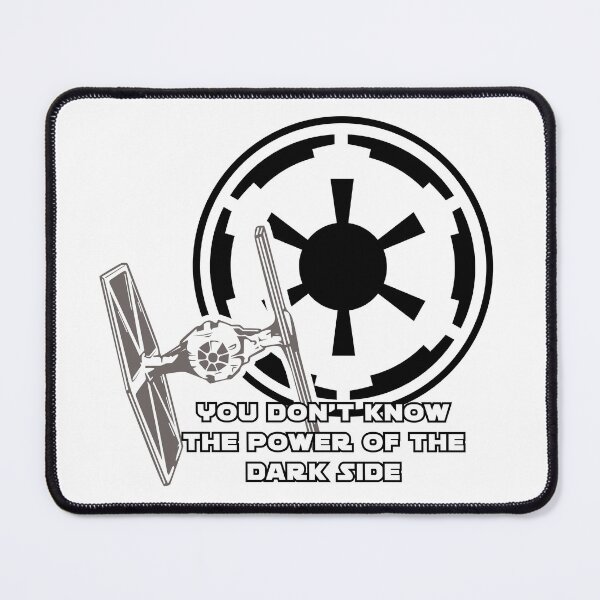 Item preview, "You Don’t Know the Power of the Dark Side" Shirt – Sci-Fi Empire-Inspired Starfighter Design designed and sold by Retro-Realm.