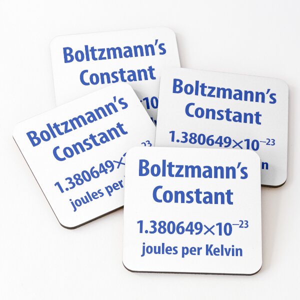 Item preview, Boltzmann's Constant designed and sold by CharlottePlaceArt.