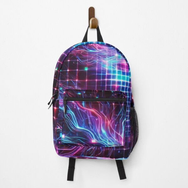 Item preview, Neon Grid Collapse designed and sold by DISTRUPT//WEAR.