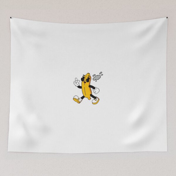 Item preview, Cool Cartoon Banana Character – Retro Funky Fruit Design designed and sold by yogiskencing.