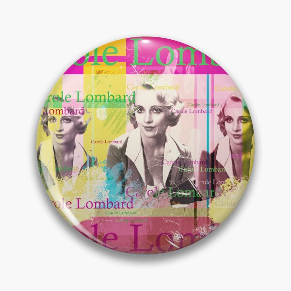 Item preview,  who became known in the 1930s mainly for her roles in screwball comedies. The American Film Institute chose Lombard among the 25 largest female film legends in America.
The design by Mallybeau Mauswohn shows an aesthetic collage with a portrait of the a designed and sold by Mauswohn.