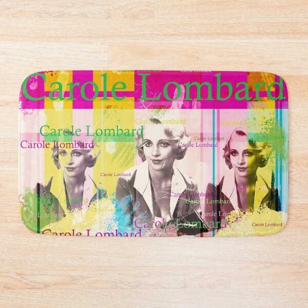 Item preview,  who became known in the 1930s mainly for her roles in screwball comedies. The American Film Institute chose Lombard among the 25 largest female film legends in America.
The design by Mallybeau Mauswohn shows an aesthetic collage with a portrait of the a designed and sold by Mauswohn.