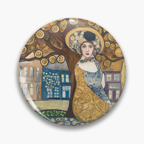 Item preview, Woman and Tree Inspired By Gustav Klimt designed and sold by Tamas Das.