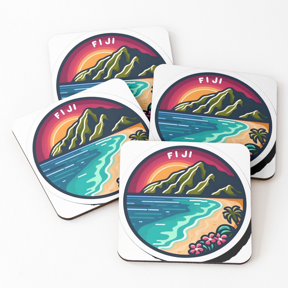 Item preview, Coasters (Set of 4) designed and sold by LoveLabDesign.
