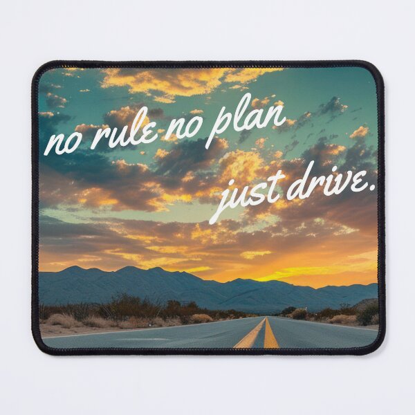 Item preview, No rule no plan just drive. (To the freedom) designed and sold by Jeeraphat Homrern.