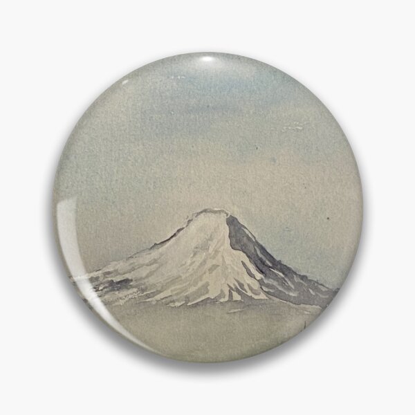 Item preview, Mount Hood with a Blue Sky designed and sold by Lisa Neuman Watercolors.