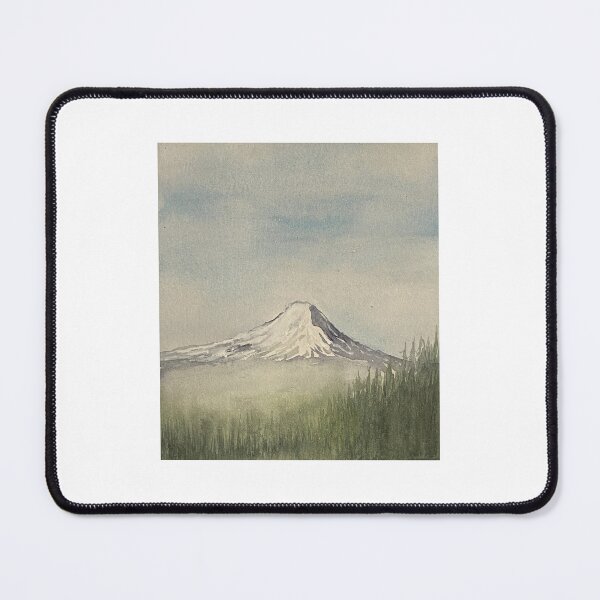 Item preview, Mount Hood with a Blue Sky designed and sold by Lisa Neuman Watercolors.