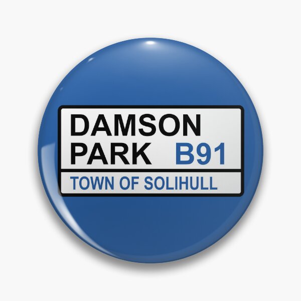 Item preview, Solihull Damson Park Iconic Street Sign designed and sold by DelfDesign.