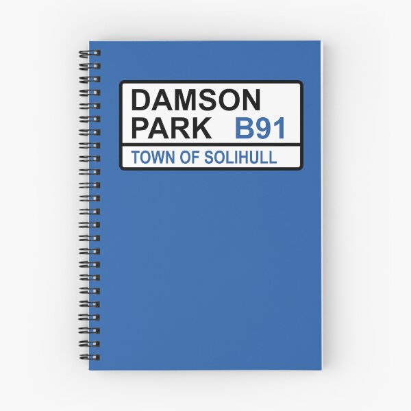 Item preview, Solihull Damson Park Iconic Street Sign designed and sold by DelfDesign.